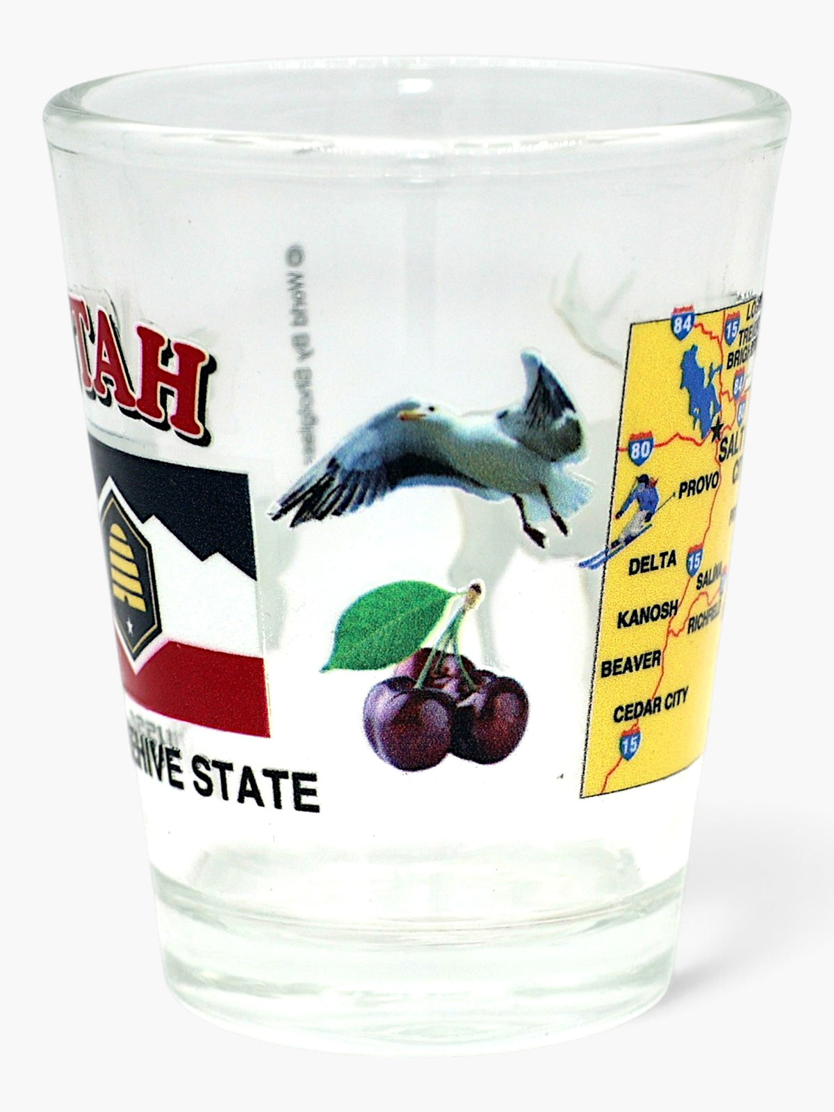 Utah The Beehive State All-American Collection Shot Glass