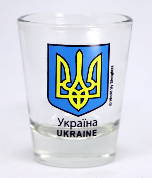 Ukraine Coat Of Arms Shot Glas