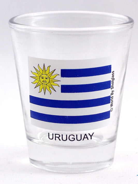 Uruguay Flag Shot Glass