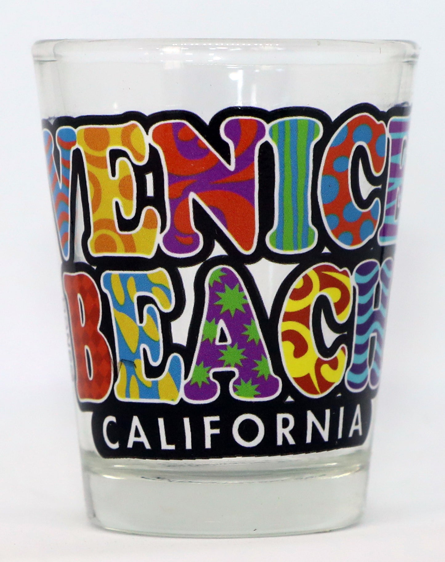 Venice Beach California Spellout Shot Glass