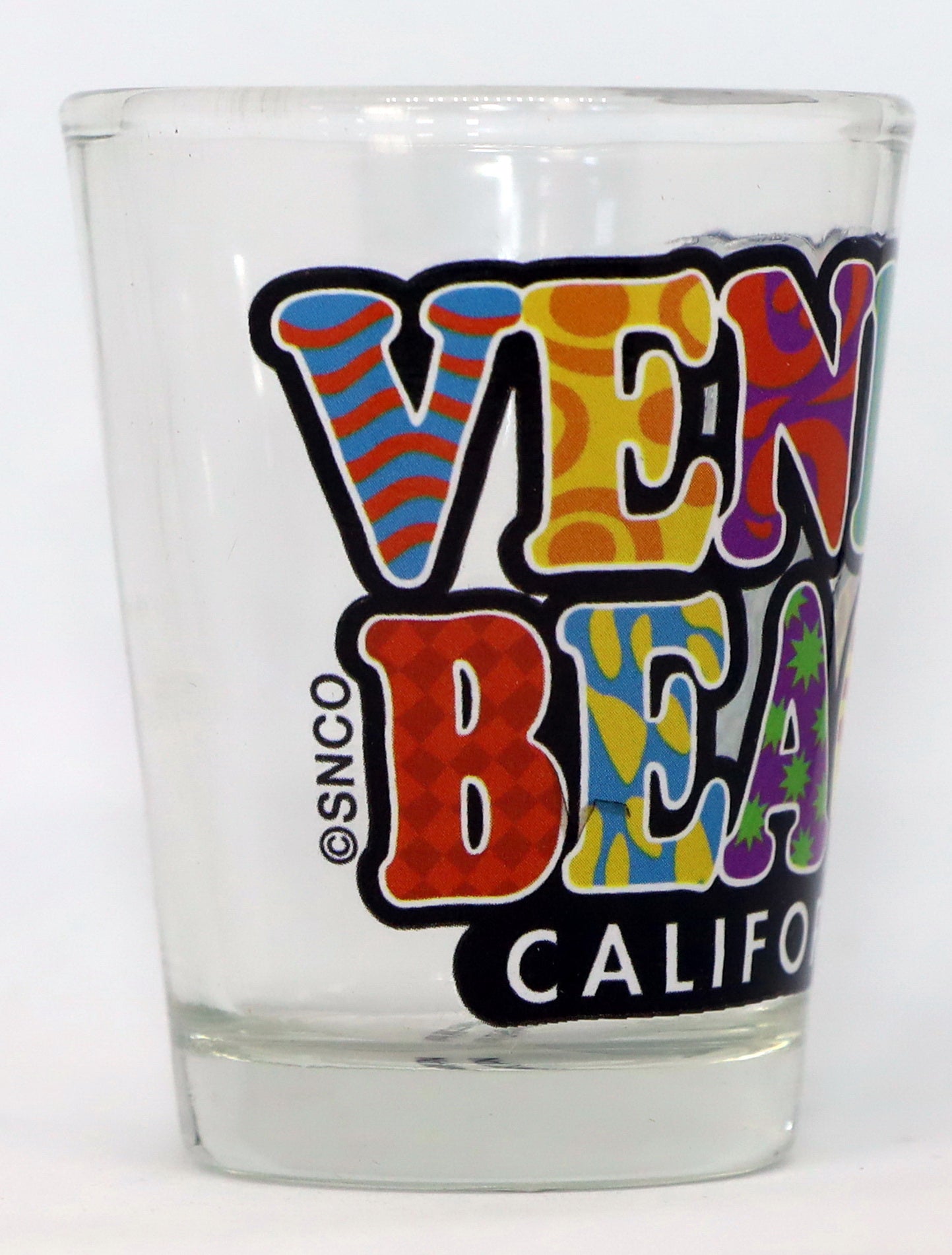 Venice Beach California Spellout Shot Glass