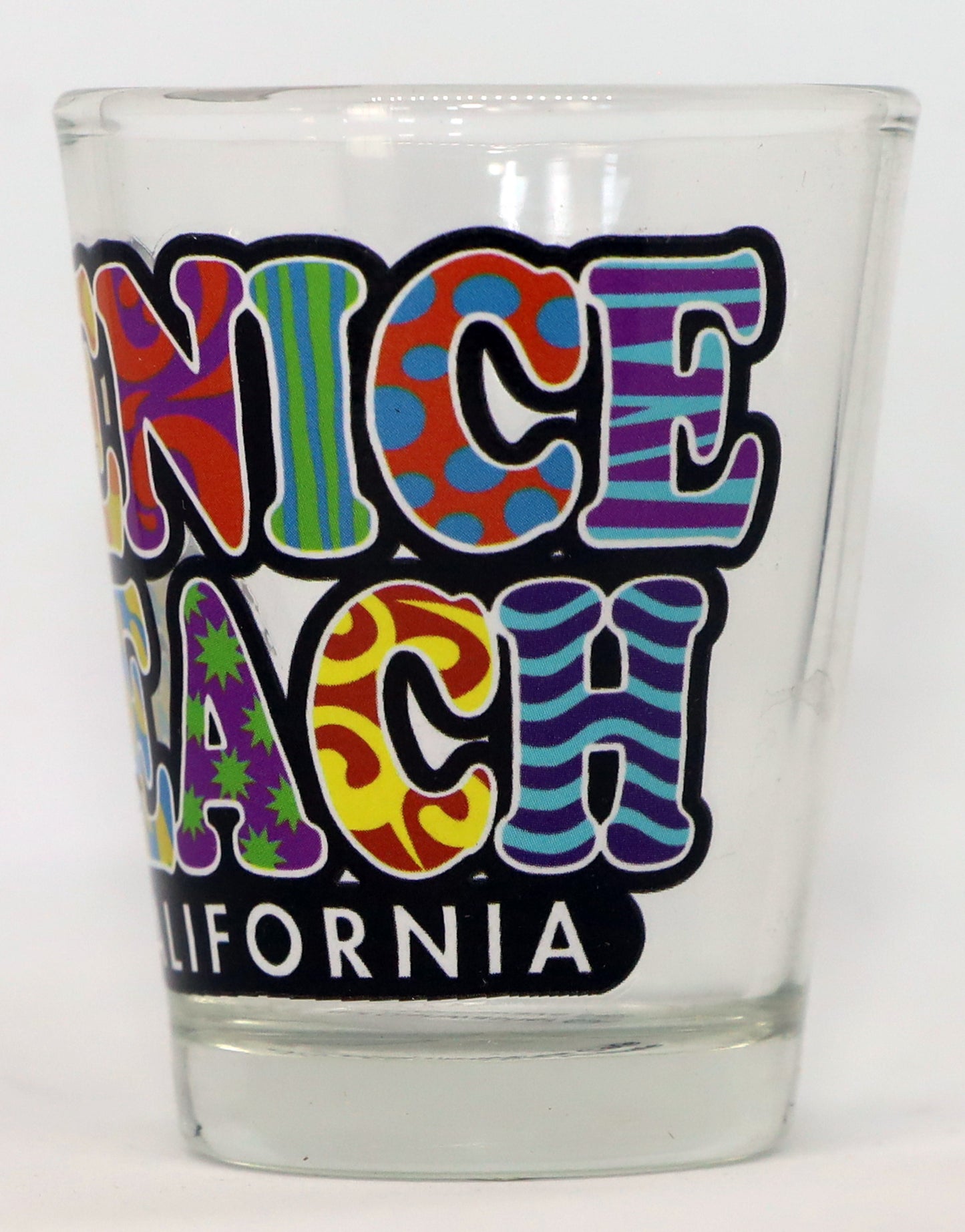 Venice Beach California Spellout Shot Glass