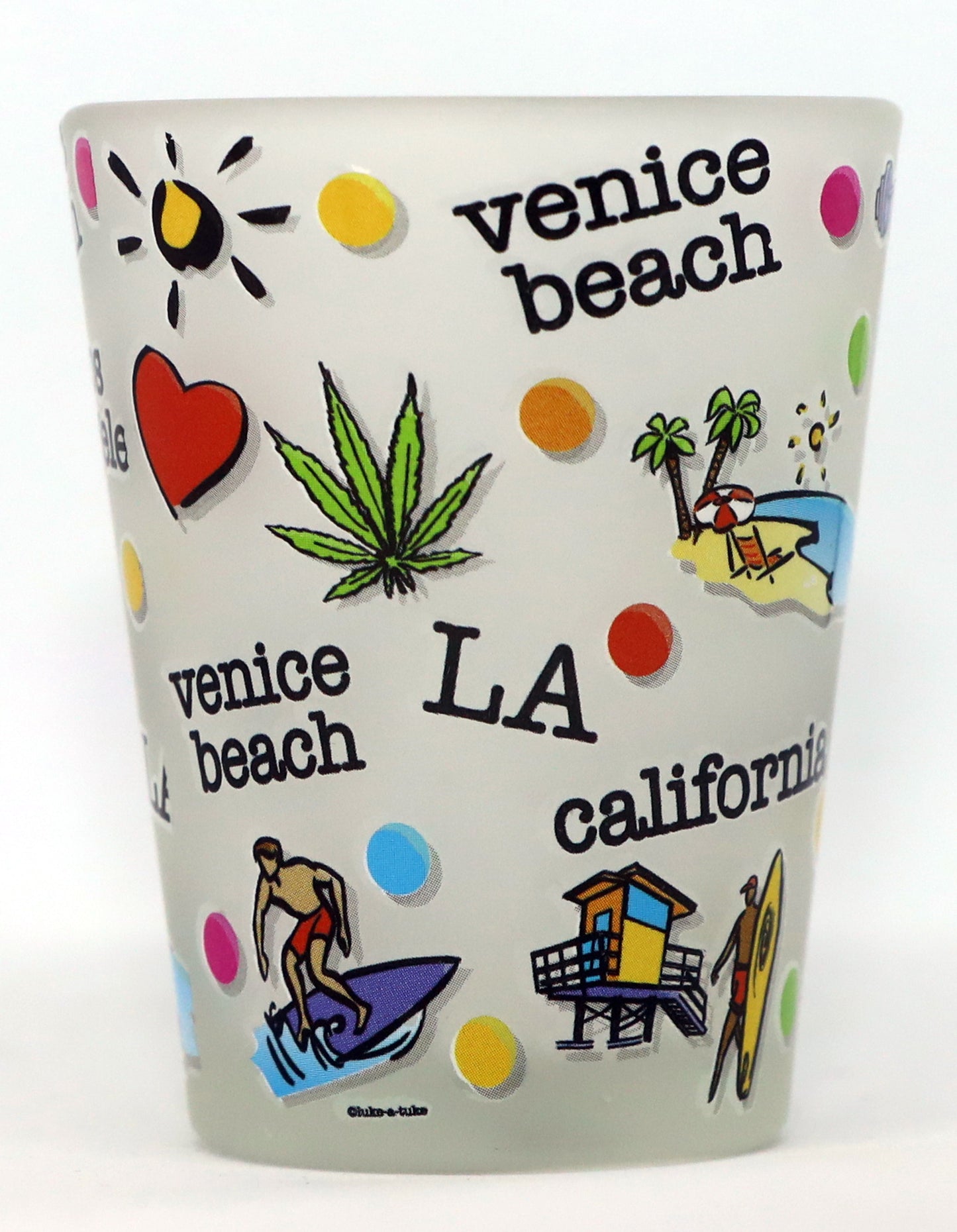 Venice Beach California Expressions Shot Glass