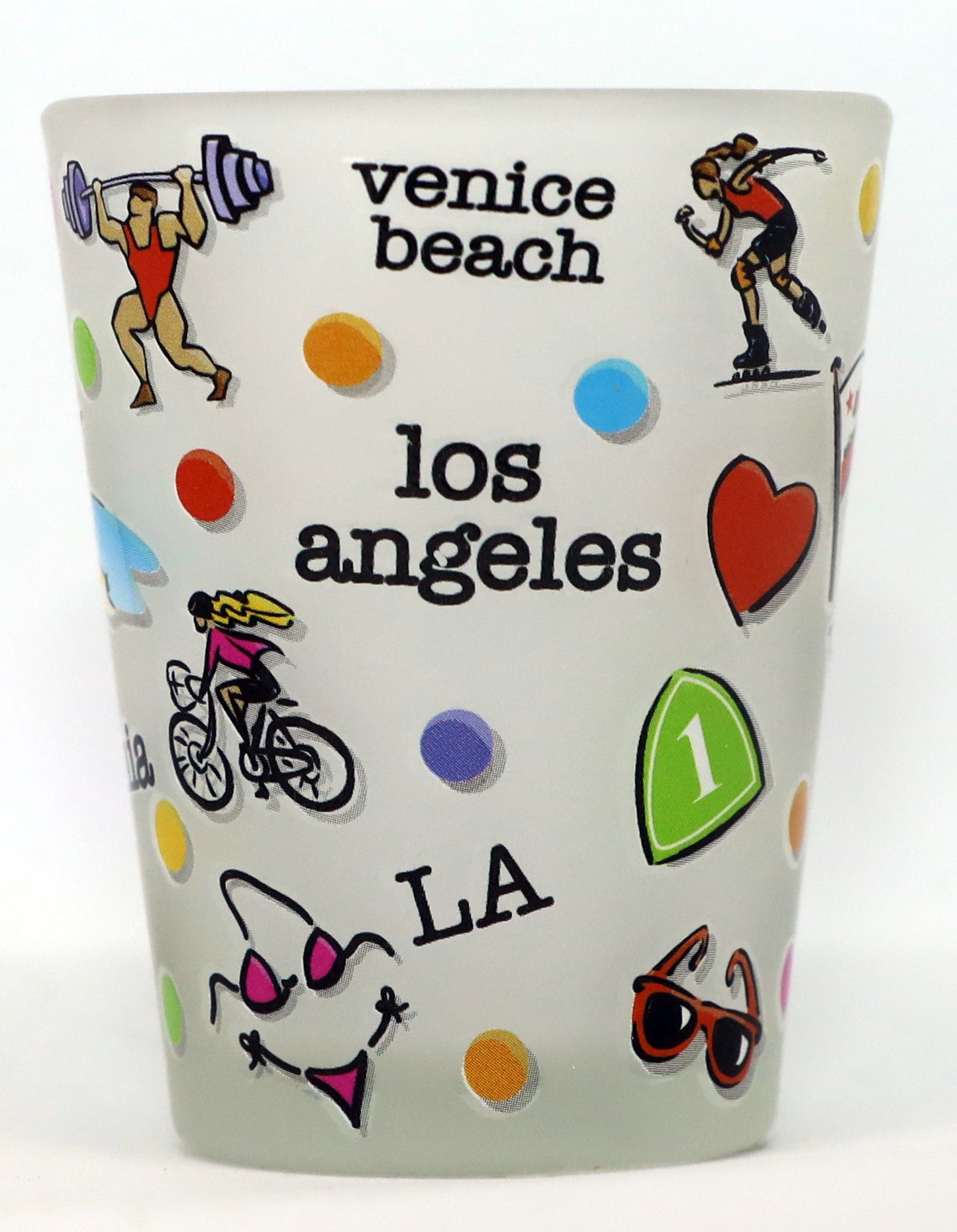 Venice Beach California Expressions Shot Glass