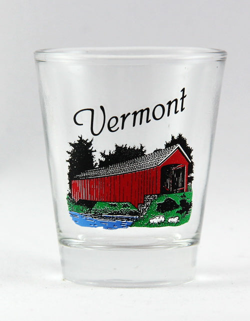 Vermont Covered Bridge Shot Glass