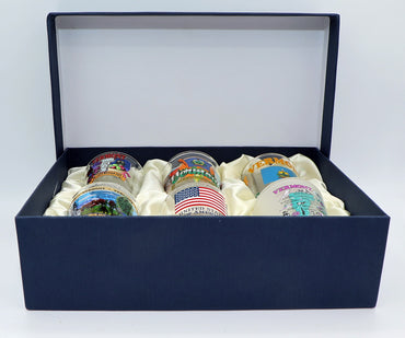 Vermont United States USA Souvenir Boxed Shot Glass Set (Set of 6)