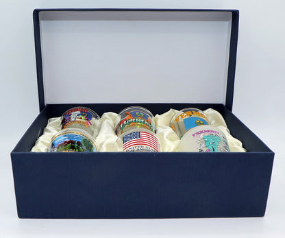 Vermont United States USA Souvenir Boxed Shot Glass Set (Set of 6)