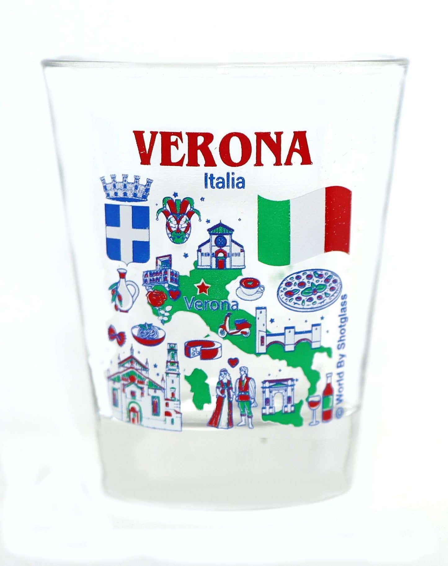 Verona Italy Great Italian Cities Collection Shot Glass
