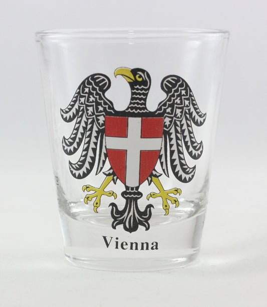 Vienna (Wien) Austria Coat Of Arms Shot Glass