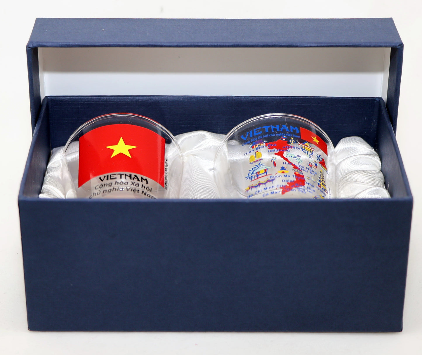 Vietnam Souvenir Boxed Shot Glass Set (Set of 2)