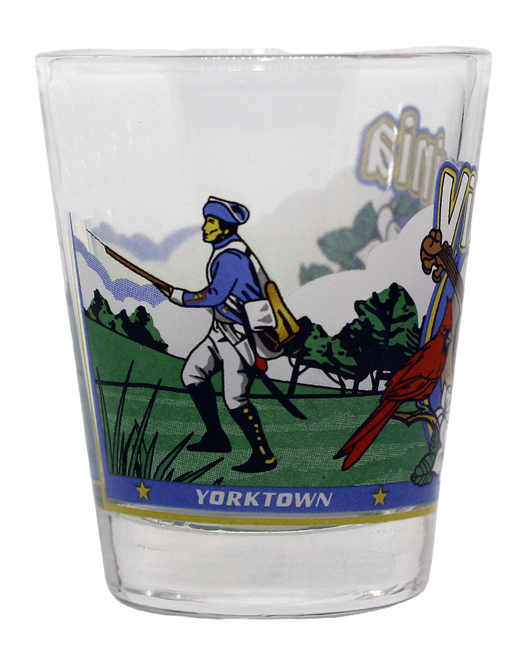 Virginia 3 View Shot Glass