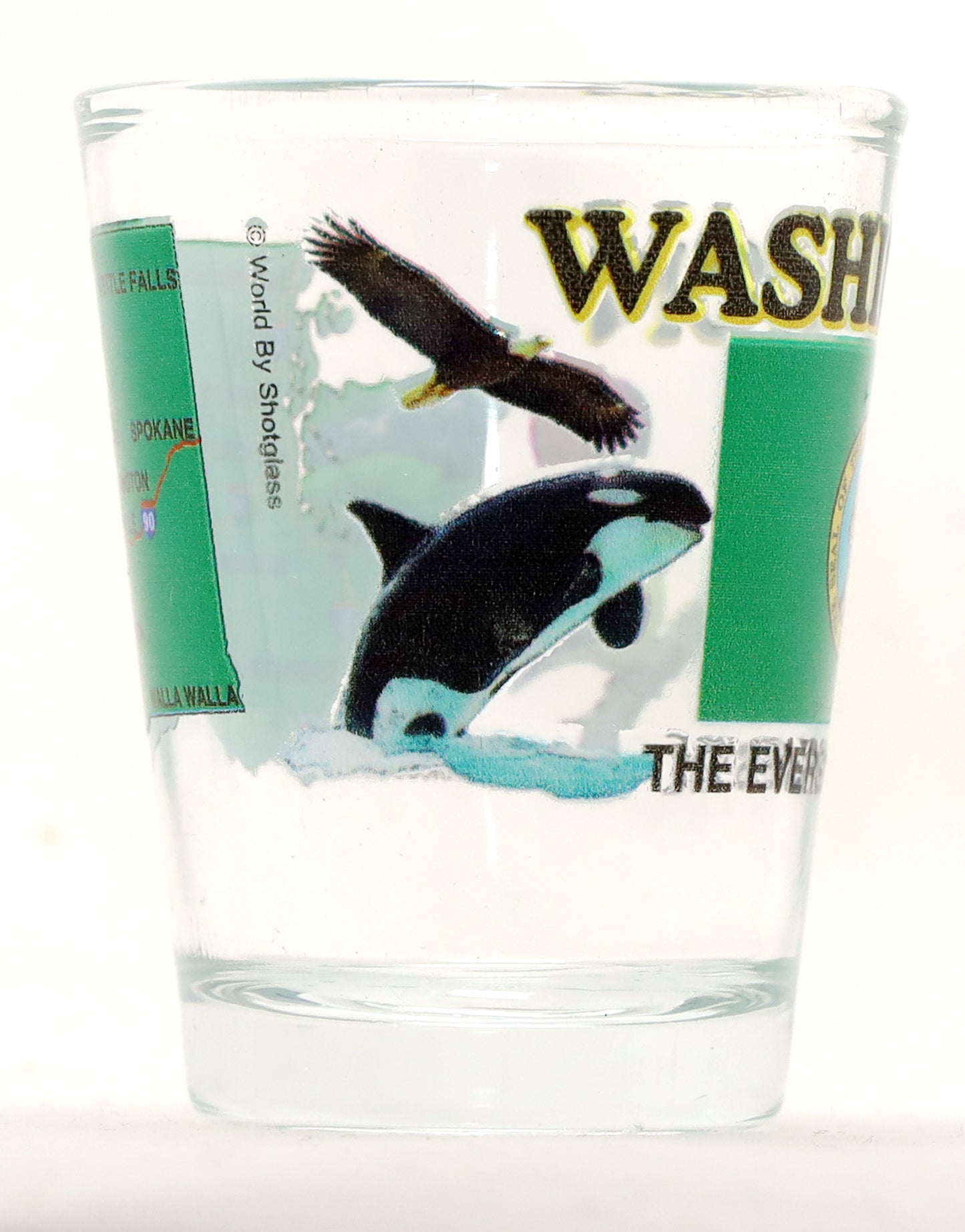 Washington The Evergreen State All-American Collection Shot Glass