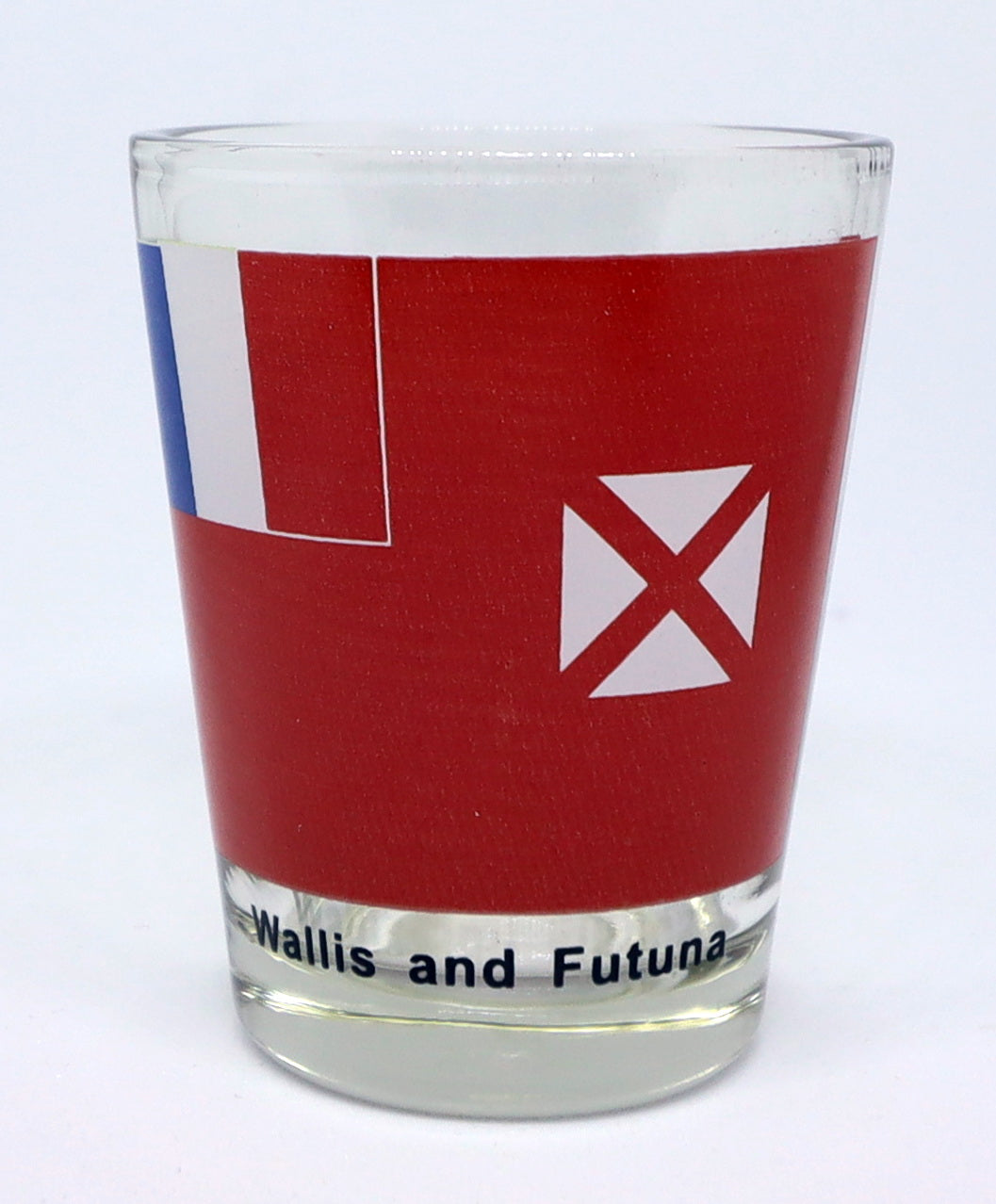 Wallis and Futuna Flag Shot Glass