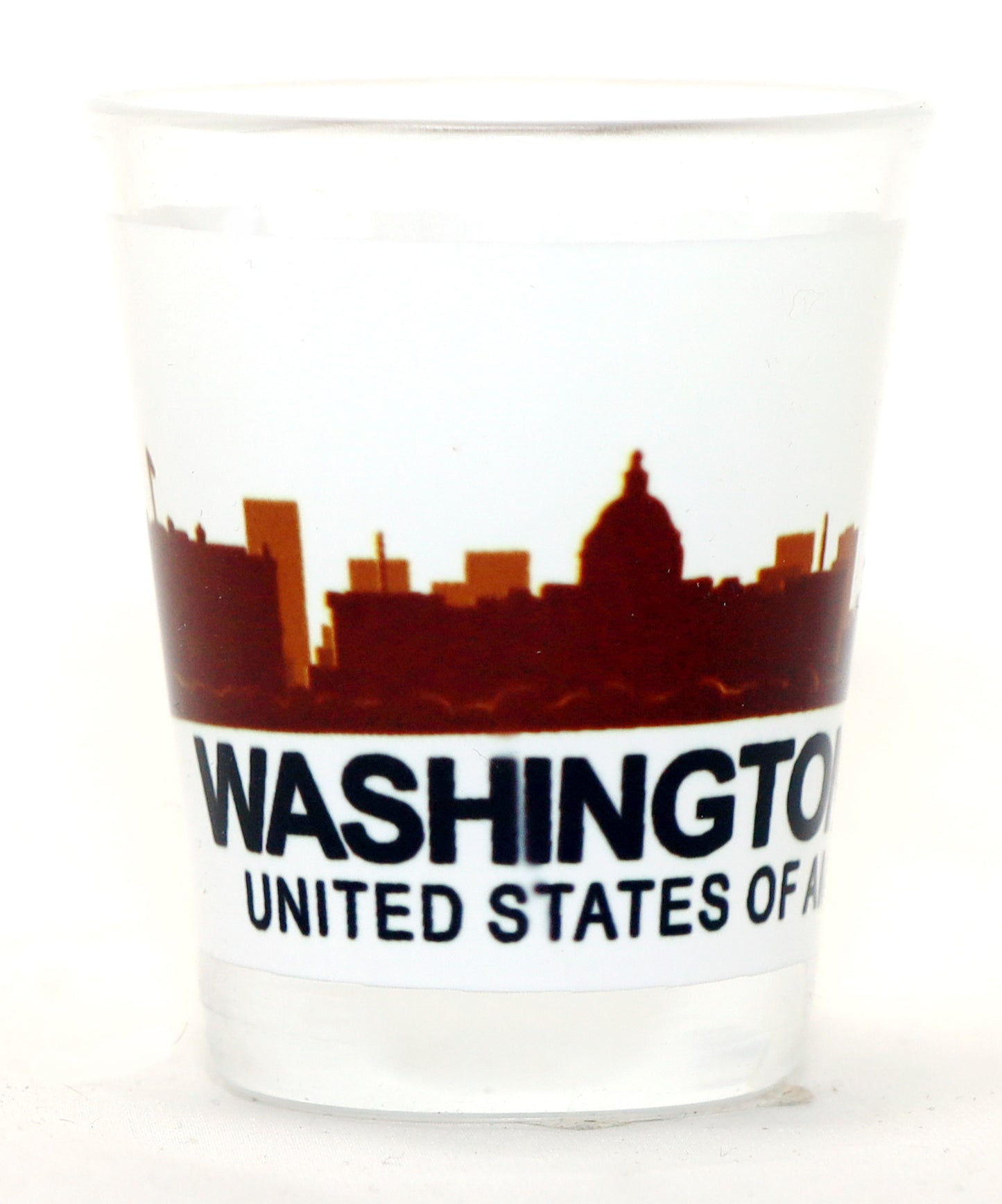 Washington DC Sunset Skyline Shot Glass