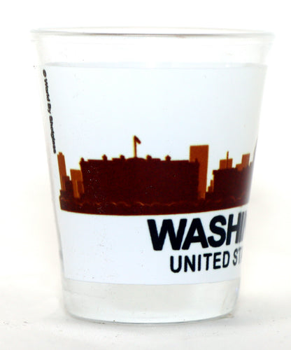 Washington DC Sunset Skyline Shot Glass