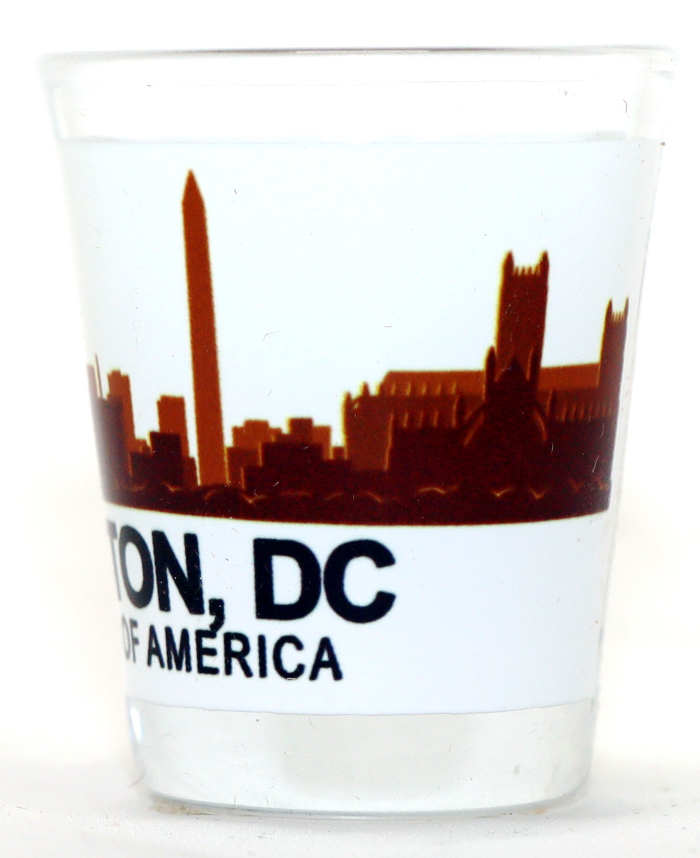 Washington DC Sunset Skyline Shot Glass