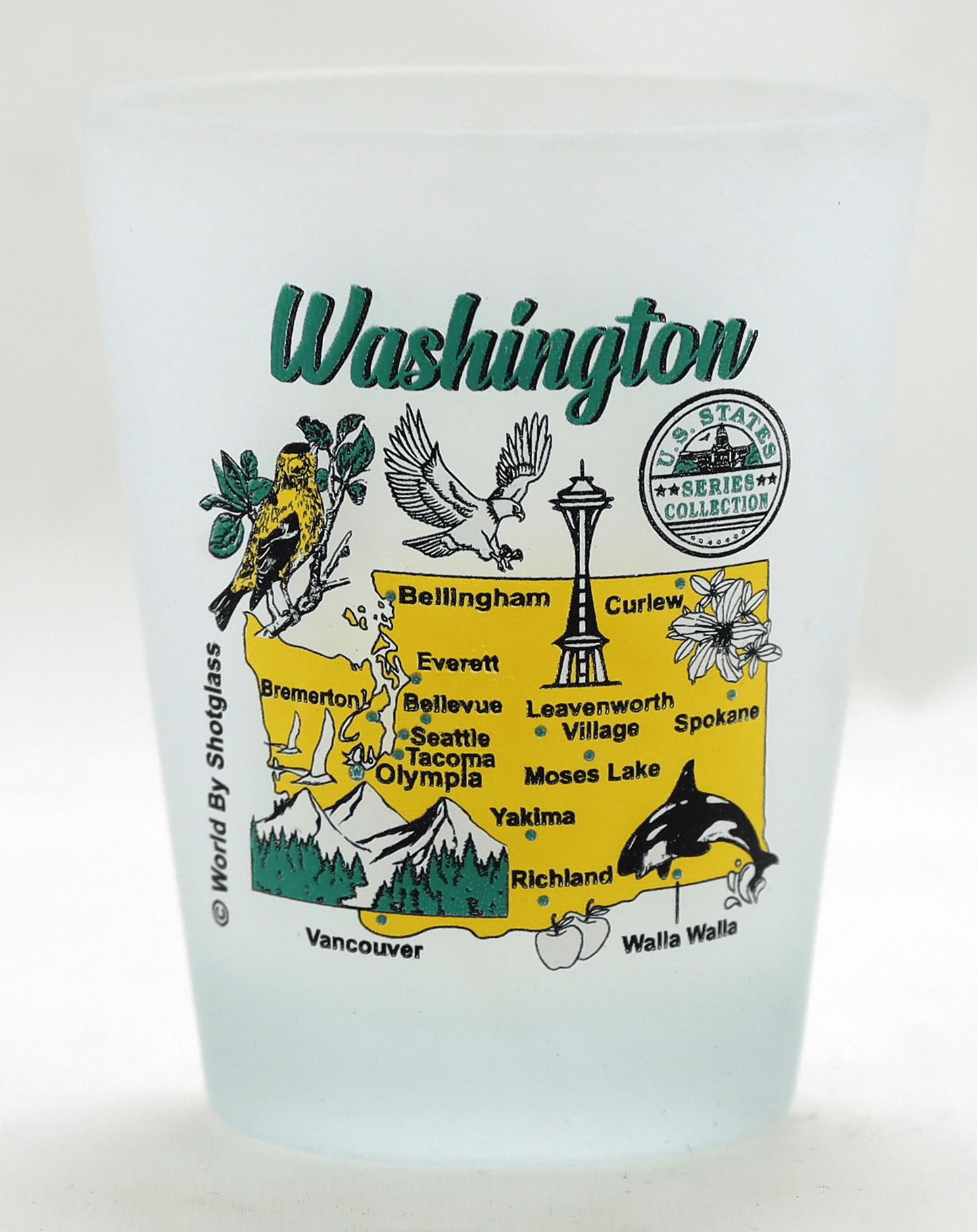 Washington United States USA Souvenir Boxed Shot Glass Set (Set of 6)
