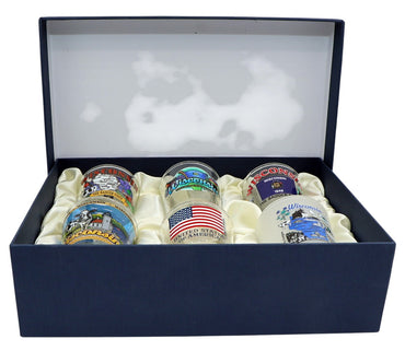 Wisconsin United States USA Souvenir Boxed Shot Glass Set (Set of 6)