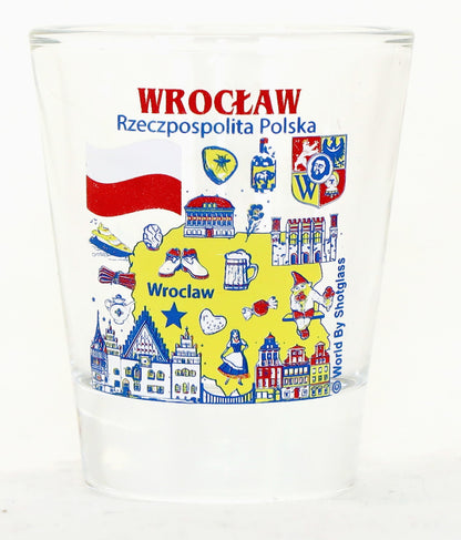 Poland Souvenir Boxed Shot Glass Set (Set of 6)