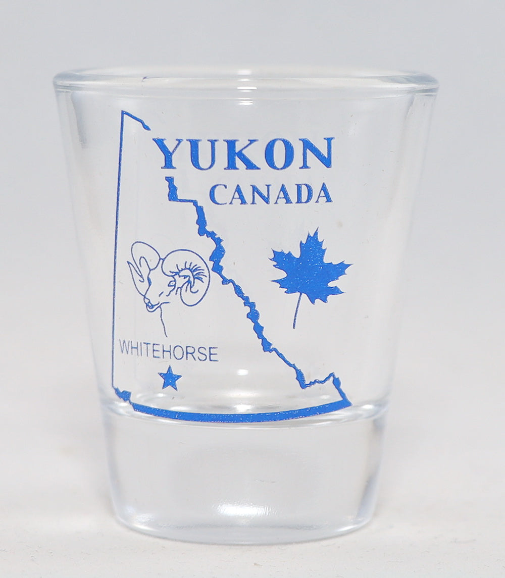 Yukon Canada (13 in Series of 13) Shot Glass. Collect All!
