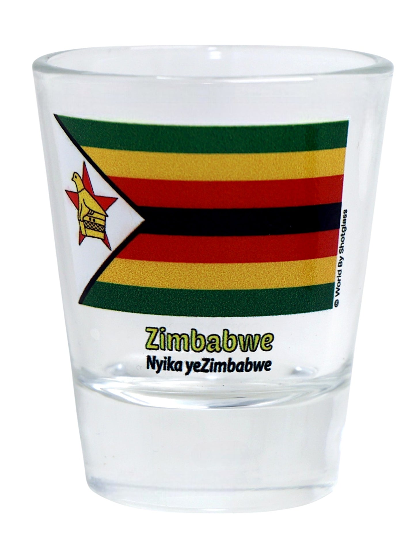 Zimbabwe Flag Shot Glass