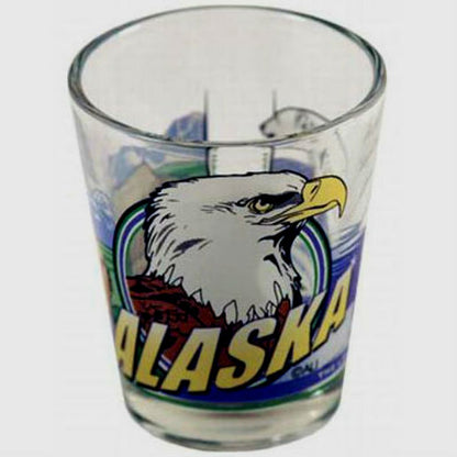 Alaska 3 View Shot Glass jks