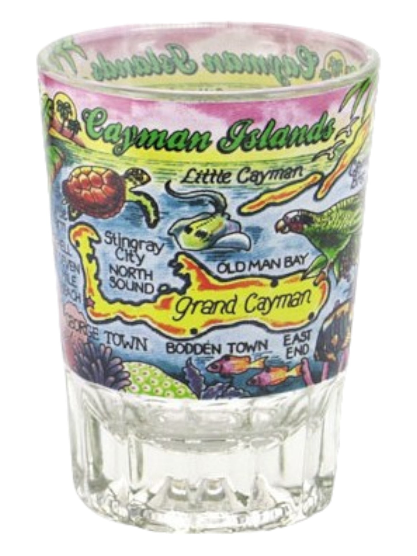 Cayman Islands Double Shot Glass