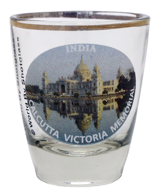 India Calcutta Victoria Memorial Shot Glass