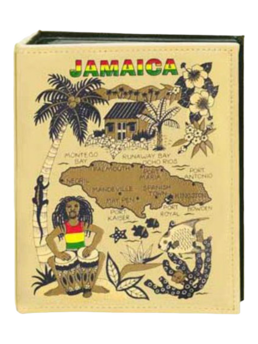 Jamaica Embossed Photo Album 100 Photos / 4x6