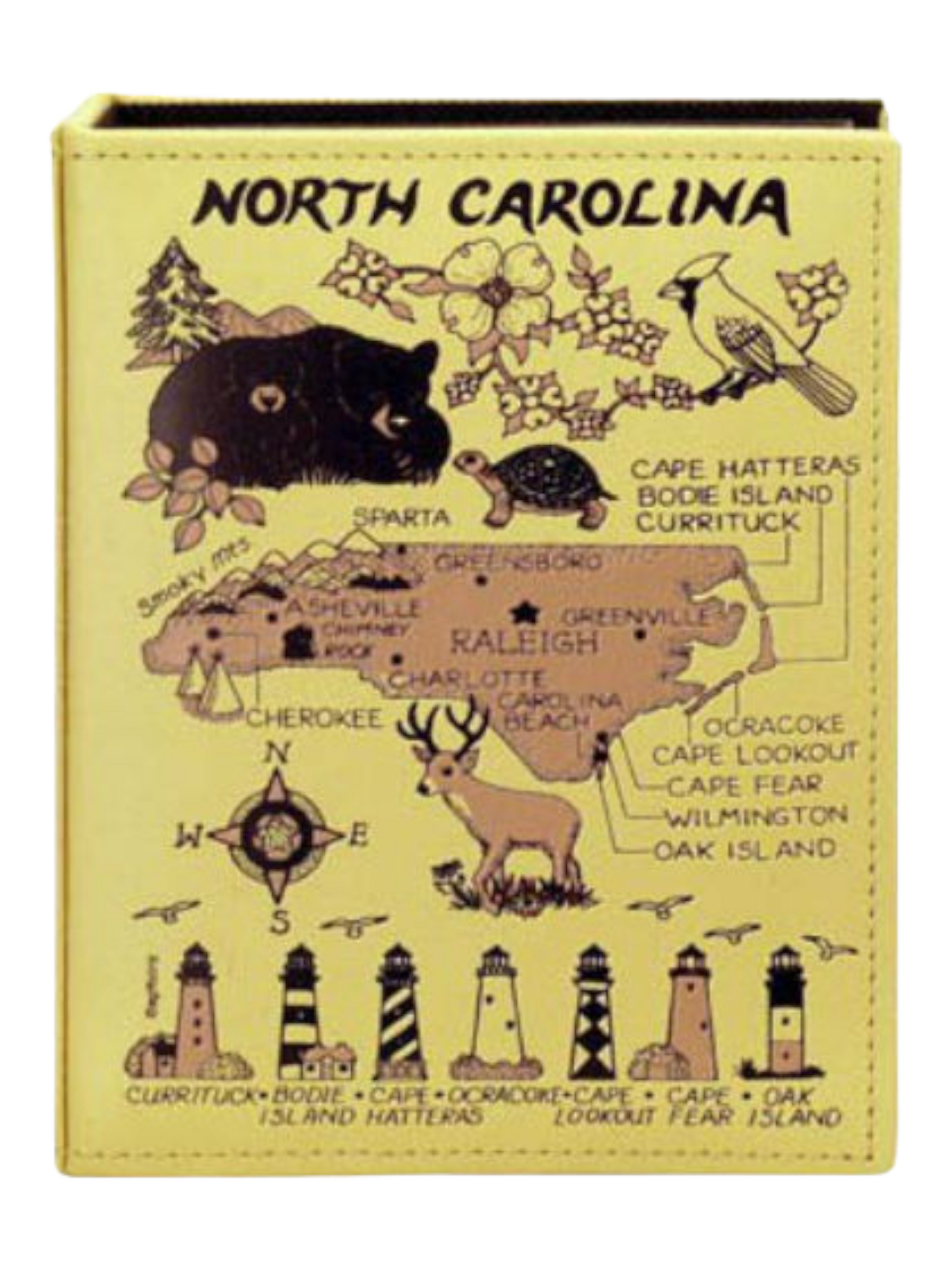 North Carolina Embossed Photo Album 100 Photos / 4x6