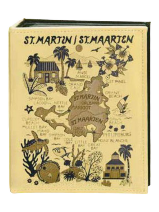 St. Martin/St. Maarten Embossed Photo Album 200 Photos / 4x6